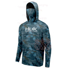 Men's Long Sleeve UV Protection Fishing Hoodie Shirt | Streetwear