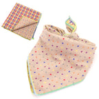 Double-Sided Cotton Plaid Pet Scarf