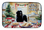 Newfoundland Christmas Cookies Dish Drying Mat
