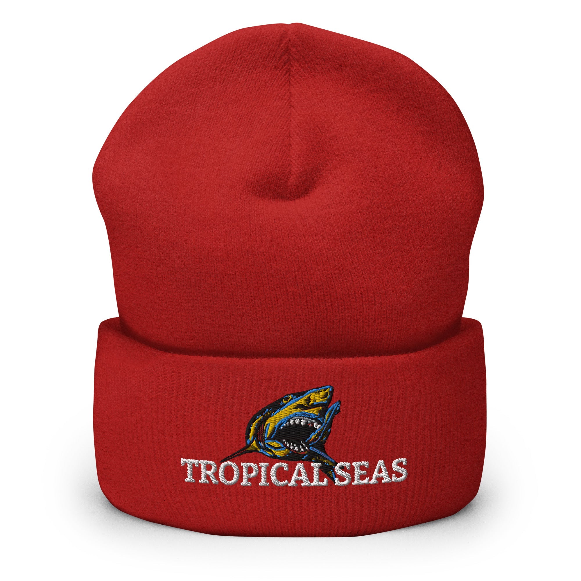 SHARK-AT-HAT Beanie | Embroidered Cap