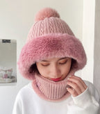 Thick Thermal Velvet Beret for Ladies