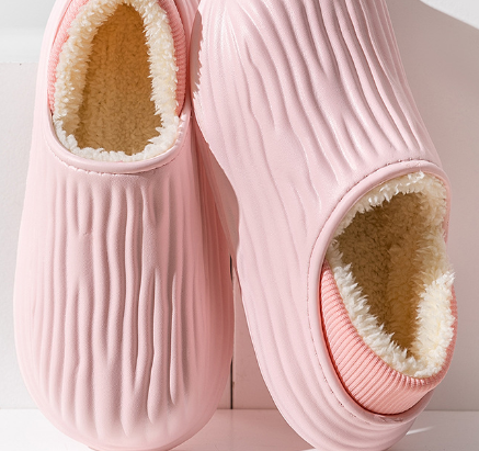 Men's & Women's Plush Thermal Fashion Slippers