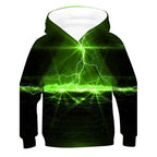 3D Vision Digital Printed Hoodie for Kids | Streetwear