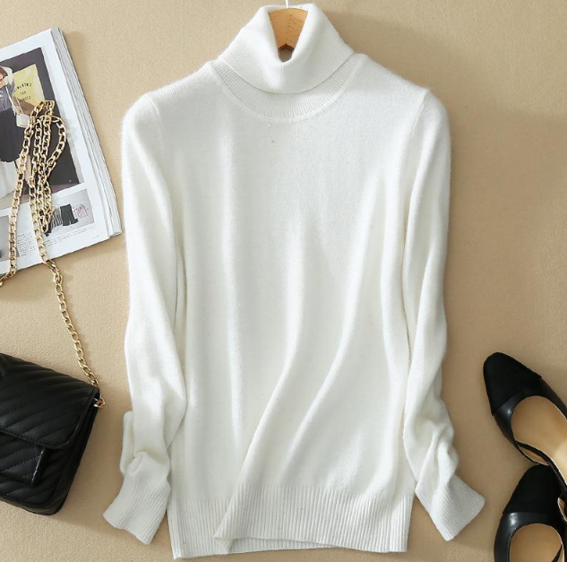 Beatriz Knit Sweater with High Neck (One Piece)