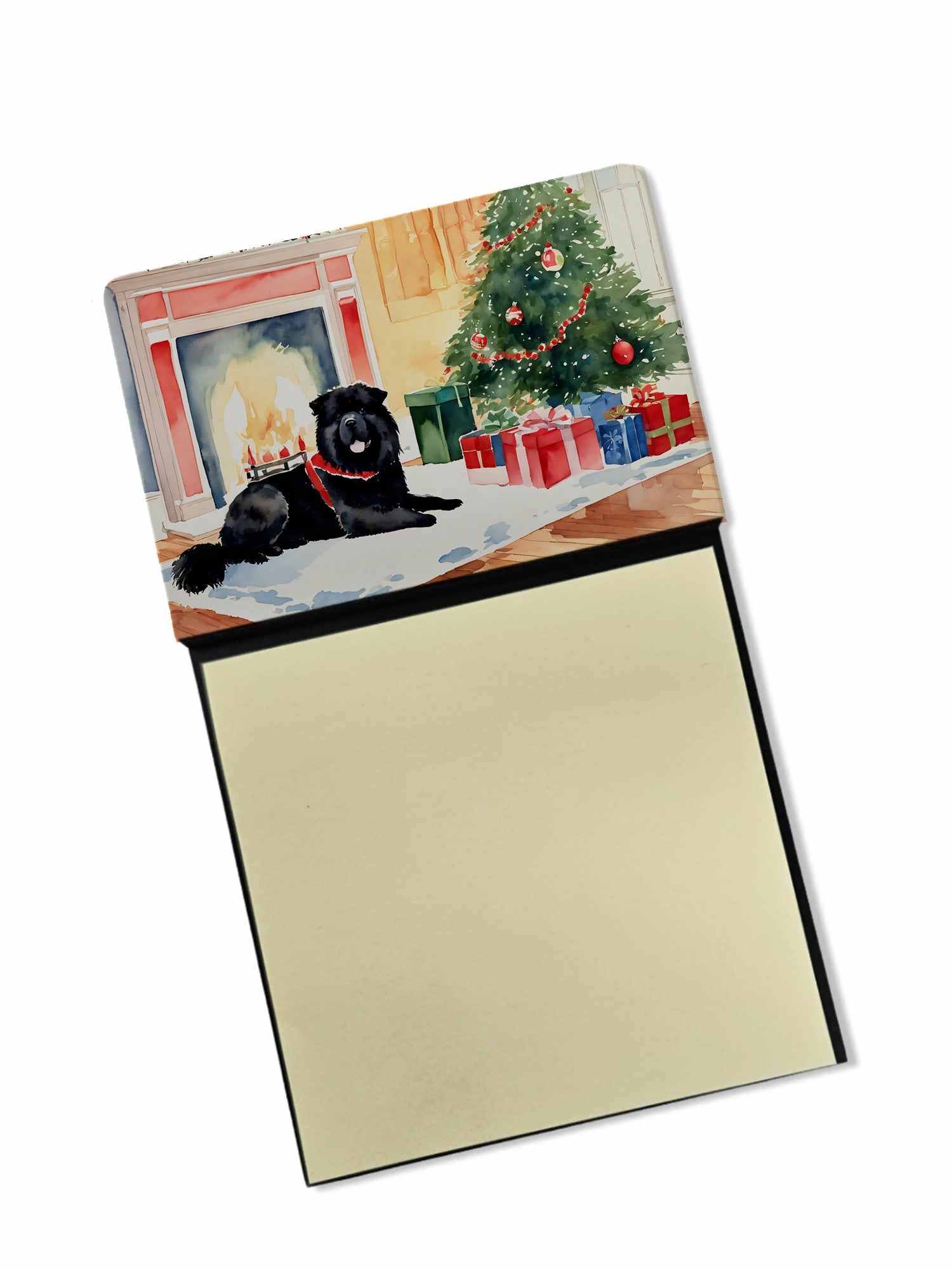 Chow Chow Cozy Christmas Sticky Note Holder