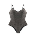 New Women's One-Piece Swimsuit with Backless Design