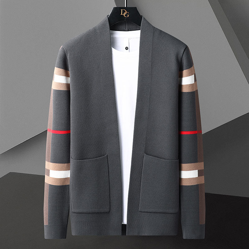 Stylish Versatile Knitted Sweater Coat