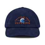 Good Vibe Wave Corduroy Hat | Embroidered Cap