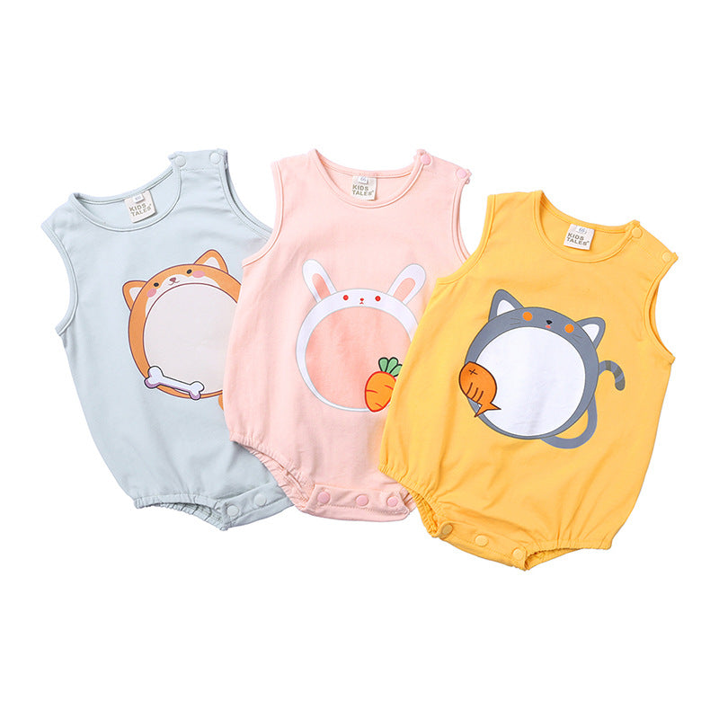 Baby Romper, Sleeveless Crawling Suit, Bodysuit