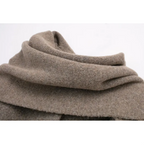 Cozy Knitted Scarf Cape Coat