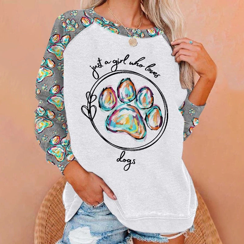 2022 Women's Christmas Sweatshirt with 3D Snowman Print | Streetwear