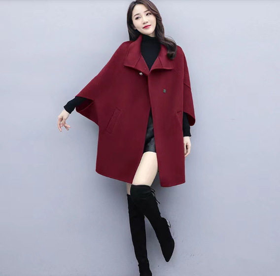 Women's Mid-Length Doll Sleeve Top Jacket