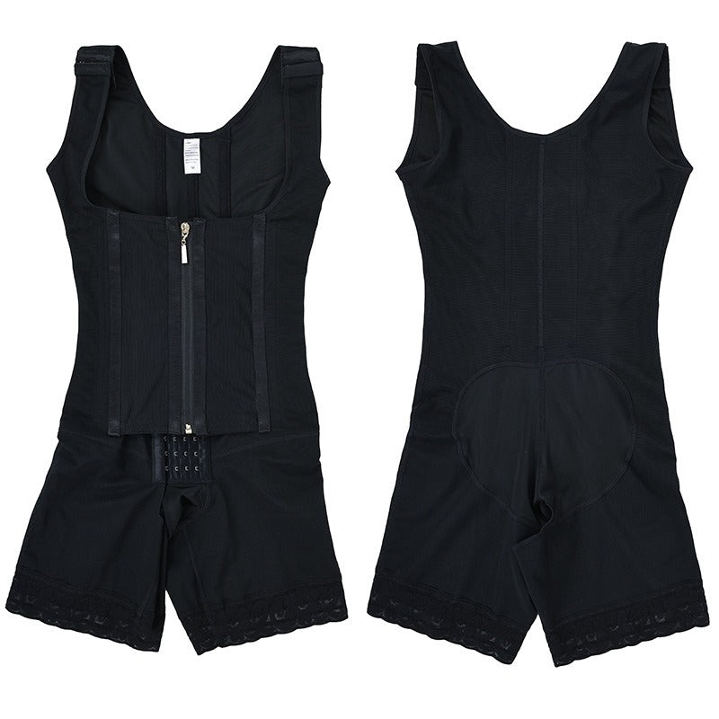 Women's 7-Bone Steel Bar Corset Jumpsuit
