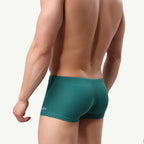 Men's Solid Drawstring Swim Trunks