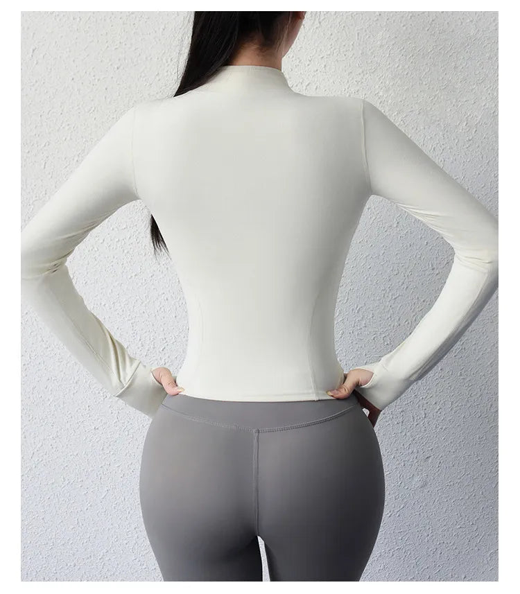 Women's Slim Fit Yoga Jacket