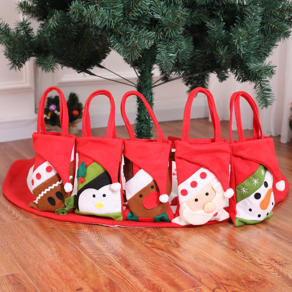 Christmas Tote Bag for Gifts and Decorations | Organic Cotton