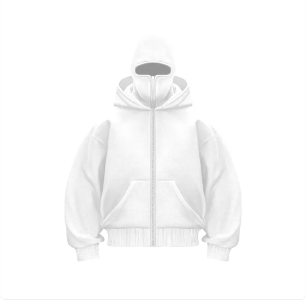 Fleece-Lined Double Hood Sweater