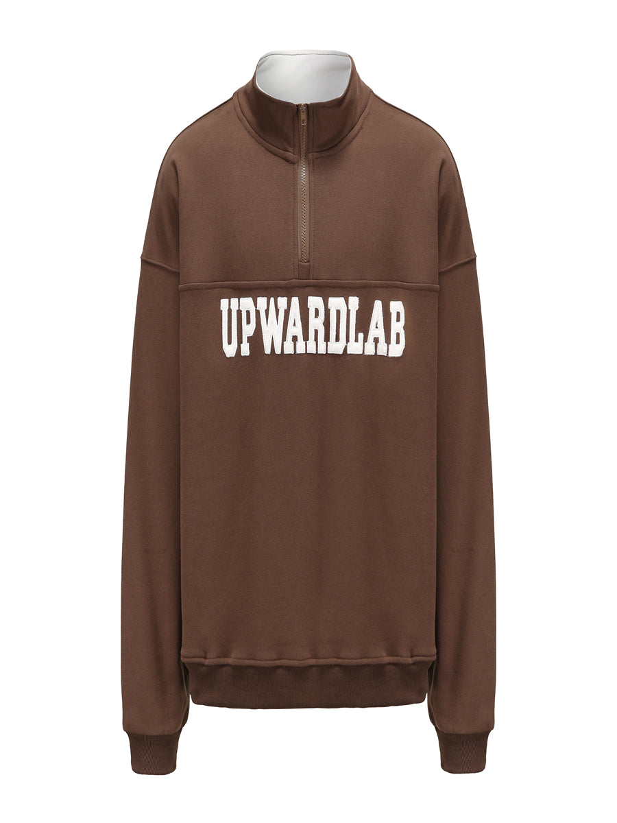 Half-Zip Lapel Sweater by National Tide Brand