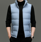 Men's Red Jacket Vest - High-Quality Winter Outerwear