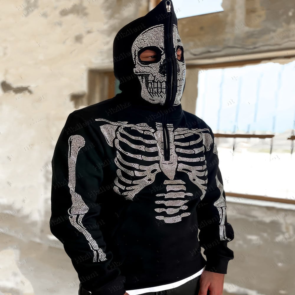 Personalized Graphic Embroidered Loose Pullover Hoodie | Streetwear
