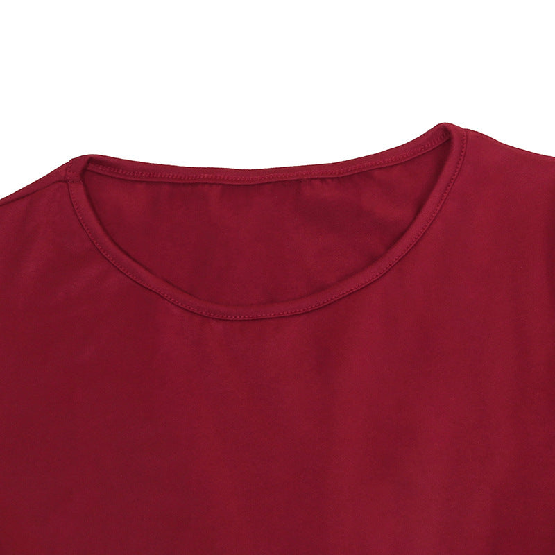 Plus Size Women's Short Sleeve Bodysuit 18+