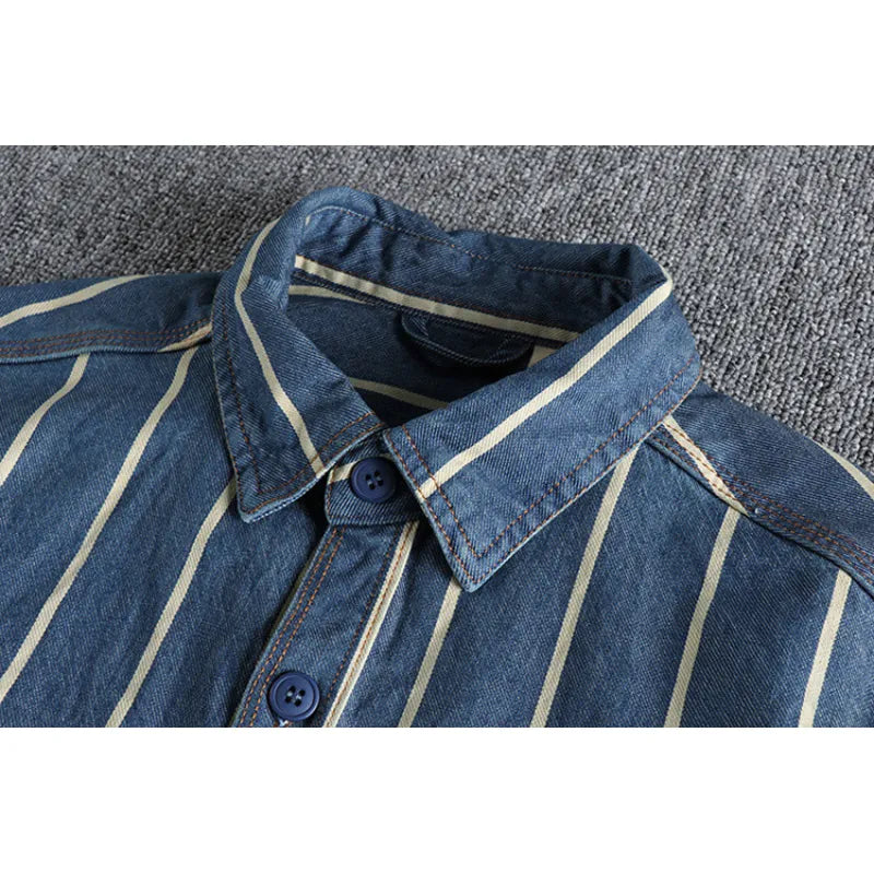 Men's Tooling Style Shirt Coat