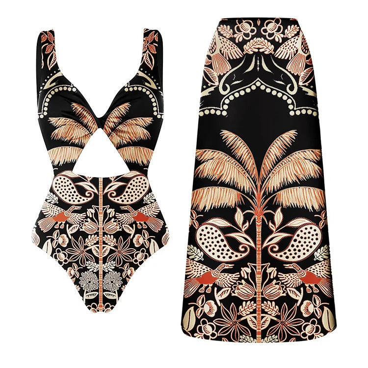 2024 Women's Slim Fit Sexy One-Piece Swimwear