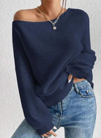 Pullover Neck Sweater | Streetwear