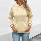Women's Casual Hooded Pullover Sweatshirt with Pocket | Streetwear