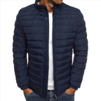 Men's Coldproof Cotton Padded Jacket – Outdoor Zipper Coat