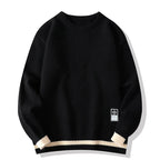 Men's Thick Warm Gold Velvet Sweater