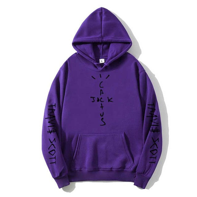 Jack Swag Cactus Hoodie for Men and Women, Casual Wear | Streetwear