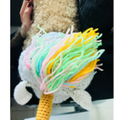 "Yarn Beanie for Pets - Unicorn Design"