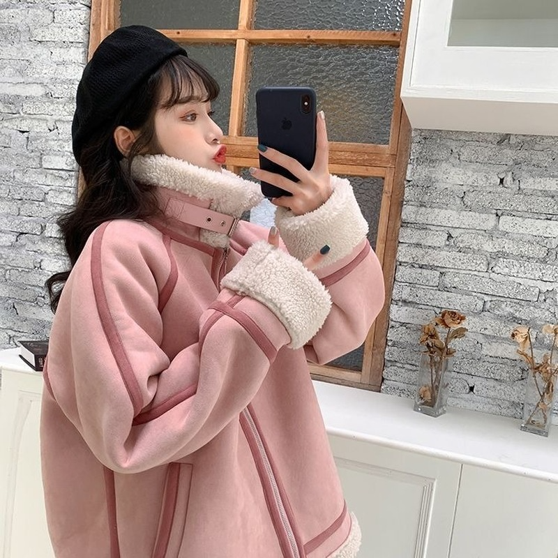 Women's Vintage Patchwork Stand Collar Winter Parka
