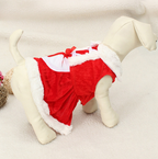 Warm Christmas Vest Shirt for Small Dogs