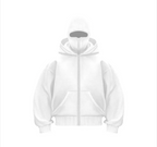 Fleece-Lined Double Hooded Sweater