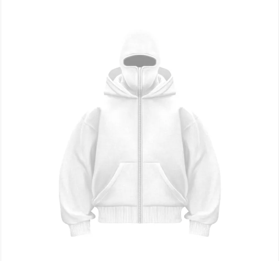 Fleece-Lined Double Hooded Sweater