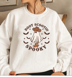 Cowboy Ghost Halloween Hoodie - Boot Scootin Spooky | Streetwear