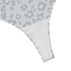 Women's Breathable Lace Thong Underwear with Cotton Crotch