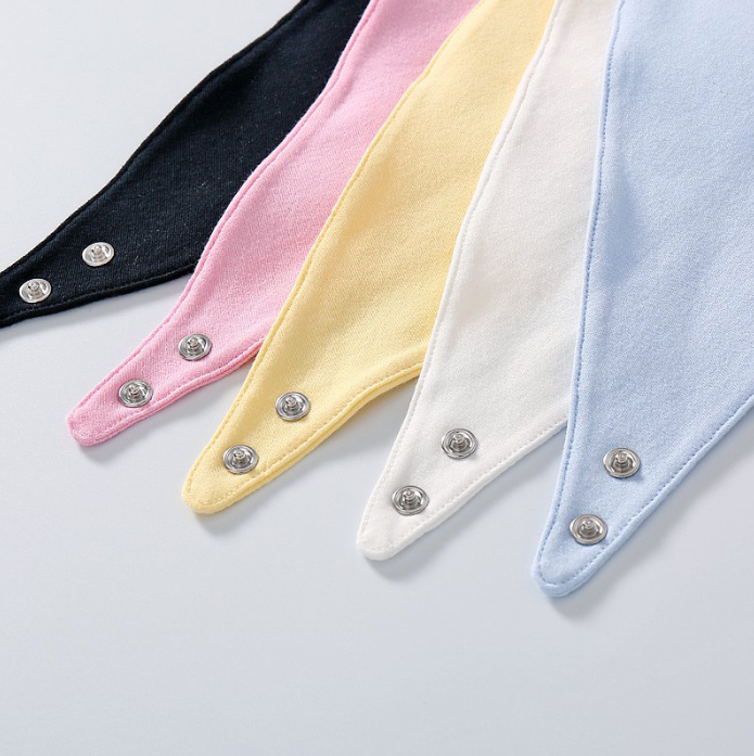 Cotton Triangle Scarf for Newborns and Babies