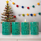 Christmas Candle Silicone Mold