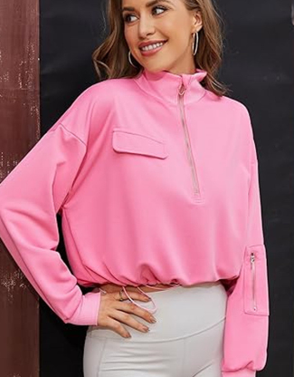 Women's Long Sleeve Casual Sweatshirt | Streetwear