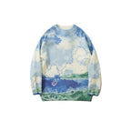 High Street Men's Loose Knit Long Sleeve Sweater
