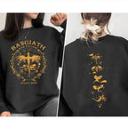 Gold Dragon Fourth Wing Basgiath Sweatshirt | Streetwear