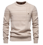 Men's Classic Round Neck Pullover – European Fit | Streetwear