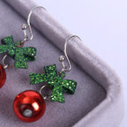 Christmas Hollow Snowflake Earrings for Gifts (Wholesale)