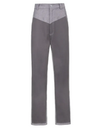 Contrast Stitch Corduroy Pants
