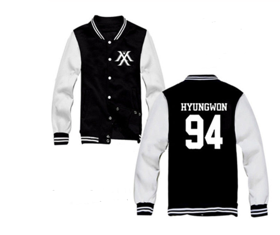 Cheerful Music-Themed Autumn and Winter Jacket