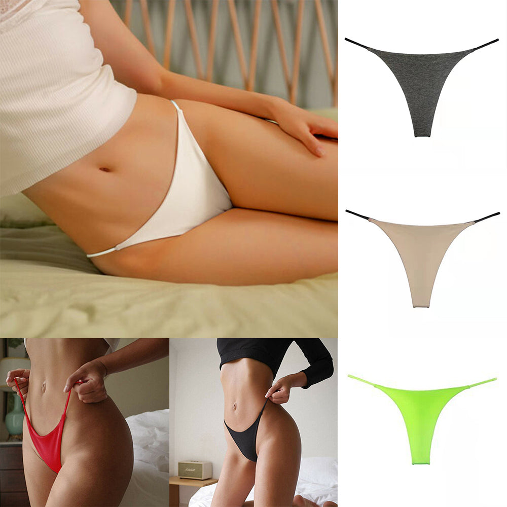 Low Waist Lift Buttocks Thong for Women
