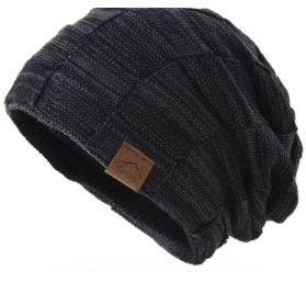Charming Winter Beanie - Cozy Knit Hat (One Piece) | Embroidered Cap